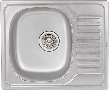 Кухонна мийка QTAP 5848 Micro Decor 0,8 мм (183) - QT5848MICDEC08