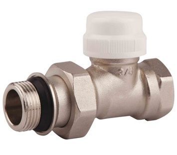 Кран (вентиль) SD PLUS термостатический прямой 3/4" ВВ с антипротечкой SD351W20 - SD351W20