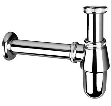 Сифон для умивальника McALPINE 1 1/4&Prime; x 32 мм хром латунь 200CB - 200CB