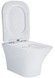 Унитаз подвесной QTAP Presto безободковый с сиденьем Soft-close QT24332615EW - QT24332615EW - 12