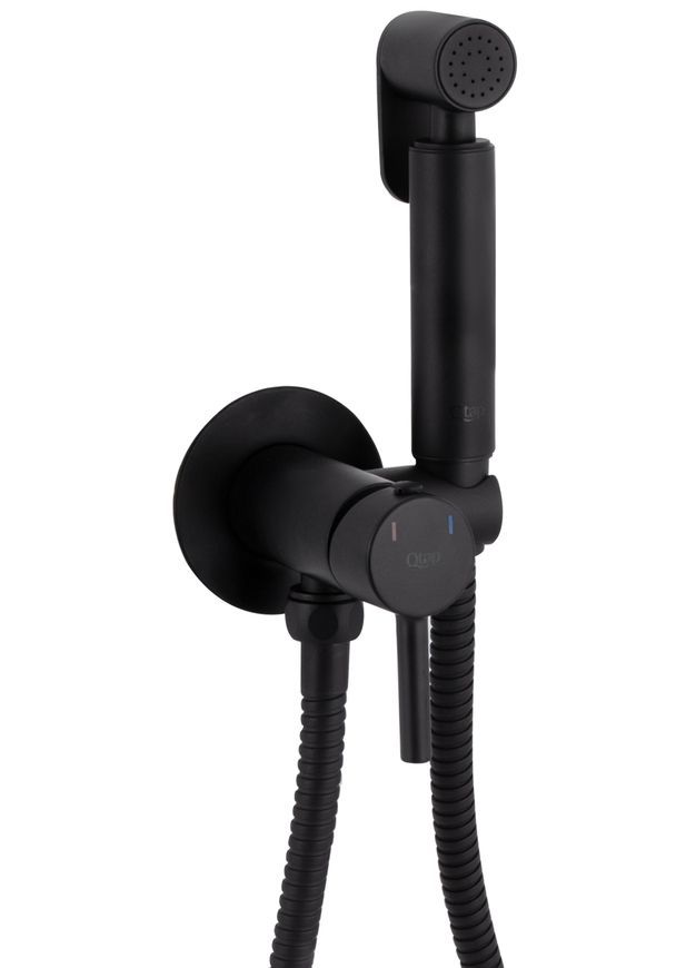 Набор для гигиенического душа QTAP Inspai-Varius Black скрытого монтажа QTINSVARBСRV00440001 - QTINSVARBСRV00440001