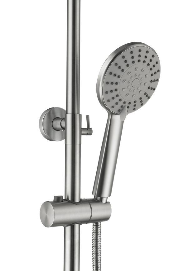 Душова система універсальна Lidz Nexus 1030 Nickel на три споживачі (з виливом) k35 LDNEX1030NKS49189 - LDNEX1030NKS49189