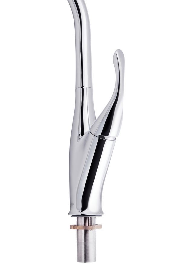 Змішувач для кухні QTAP Swan QTSWA9168103UN з висувним виливом - QTSWA9168103UN