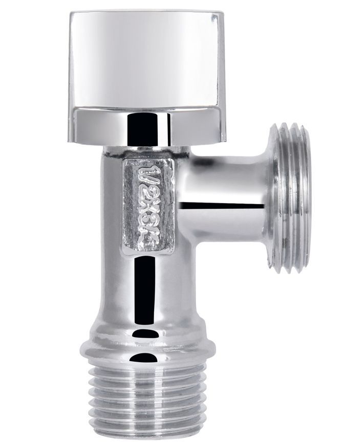 Кран приборный угловой Thermo Alliance Base Арко 1/2"х3/4" НР латунь SD185W1520
