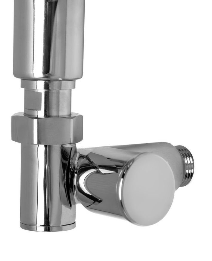 Кран для полотенцесушителя угловой NAVIN под ТЭН 1/2"х1/2", 2 шт. (21-032430-7777) - 21-032430-7777