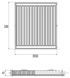 Радиатор стальной IMAS 11 (500x2000) мм боковое подключение I115002000K - I115002000K - 2