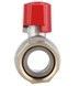 Кран кульовий прямий з накидною гайкою Thermo Alliance Standart 3/4" ВЗ латунь PN40 TAS261W20