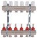 Коллектор с расходомерами Thermo Alliance Standart 1" 6 выходов 3/4" + евроконусы 3/4''х16&times;2 SD235W648887 - SD235W648887 - 5