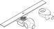 Трап душевой HANSGROHE RainDrain Allround 700 мм Brushed Stainless Steel 56186800 нержавеющая сталь - 56186800 - 3