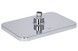 Лейка для верхнего душа Qtap Hlavova 260x180 мм прямоугольная QTHLA107CRM45784 Chrome/Black - QTHLA107CRM45784 - 3