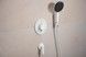 Шланговое подсоединение HANSGROHE FixFit Fine S с обратным клапаном Matt White 28882700 белый матовый - 28882700 - 4