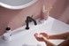 Змішувач для раковини HANSGROHE Tecturis S 110 Fine CoolStart EcoSmart+ Matt Black 73321670 чорний матовий - 73321670 - 3