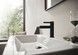 Змішувач для раковини HANSGROHE Finoris 100 Matt Black 76010670 чорний матовий з донним клапаном - 76010670 - 5