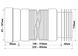 Труба растяжная до унитаза (гофра) McAlpine удлиненный вход 230-400 мм с уплотнителем WC-F23R-PL