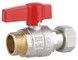 Кран кульовий прямий з накидною гайкою Thermo Alliance Standart 3/4" ВЗ латунь PN40 TAS261W20
