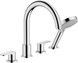 Смеситель на борт ванны HANSGROHE Vernis Blend на 4 отверстия 71456000 - 71456000 - 1