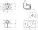 Уголок PPR ALFA PLAST 20х1/2" ВР настенный APEGMX2012F - APEGMX2012F - 2