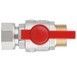 Кран кульовий прямий з накидною гайкою Thermo Alliance Standart 3/4" ВЗ латунь PN40 TAS261W20