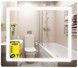 Зеркало Lidz Kubis KU2 700х600 мм с LED-подсветкой Touch, с антизапотеванием, с диммером, рег. яркости LDKU60070049286