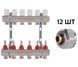 Коллектор с расходомерами Thermo Alliance Standart 1" 6 выходов 3/4" + евроконусы 3/4''х16&times;2 SD235W648887 - SD235W648887 - 1