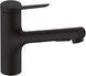 Змішувач кухонний HANSGROHE Zesis M33 150 з витяжним виливом 2jet sBox lite 74803670 чорний матовий - 74803670 - 1