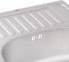 Кухонна мийка QTAP 5848 Micro Decor 0,8 мм (183) - QT5848MICDEC08 - 5