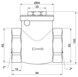 Зворотний клапан пелюстковий низького тиску Thermo Alliance Standart 2" SD242W50 - SD242W50 - 2