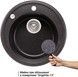 Кухонна мийка LIDZ D510/200 GRF-13 (LIDZGRF13D510200) - LIDZGRF13D510200 - 2