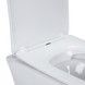Унитаз подвесной QTAP Presto безободковый с сиденьем Soft-close QT24332615EW - QT24332615EW - 3