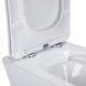Унитаз подвесной QTAP Presto безободковый с сиденьем Soft-close QT24332615EW - QT24332615EW - 4