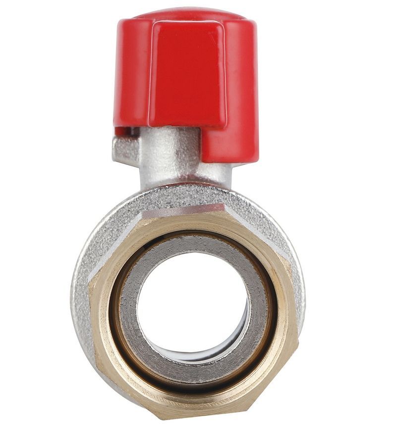 Кран кульовий прямий з накидною гайкою Thermo Alliance Standart 3/4" ВЗ латунь PN40 TAS261W20