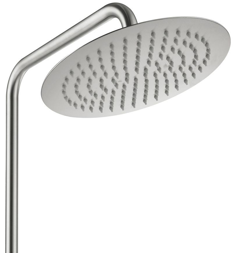 Душова система універсальна Lidz Nexus 1030 Nickel на три споживачі (з виливом) k35 LDNEX1030NKS49189 - LDNEX1030NKS49189