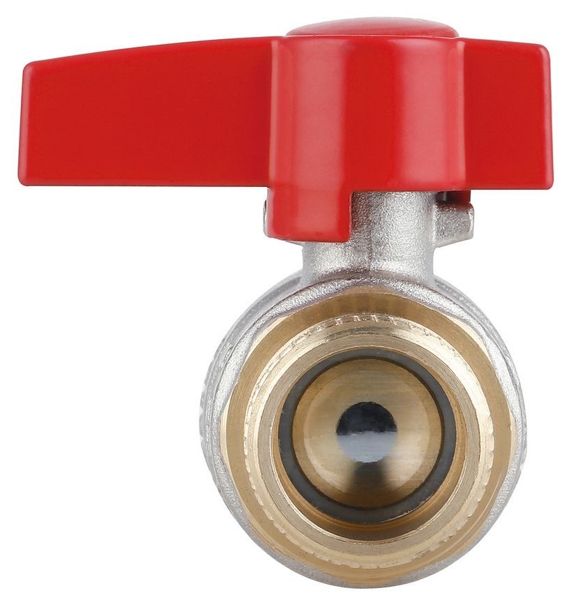 Кран кульовий прямий з накидною гайкою Thermo Alliance Standart 3/4" ВЗ латунь PN40 TAS261W20