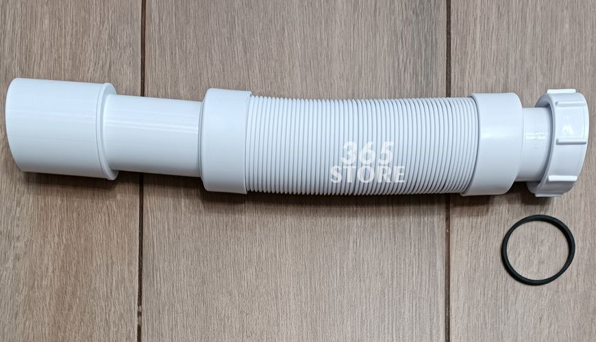 Труба растяжная (гофра) McALPINE 1 1/2&rdquo;x40/50 мм до 600 мм FLX-HC27-600
