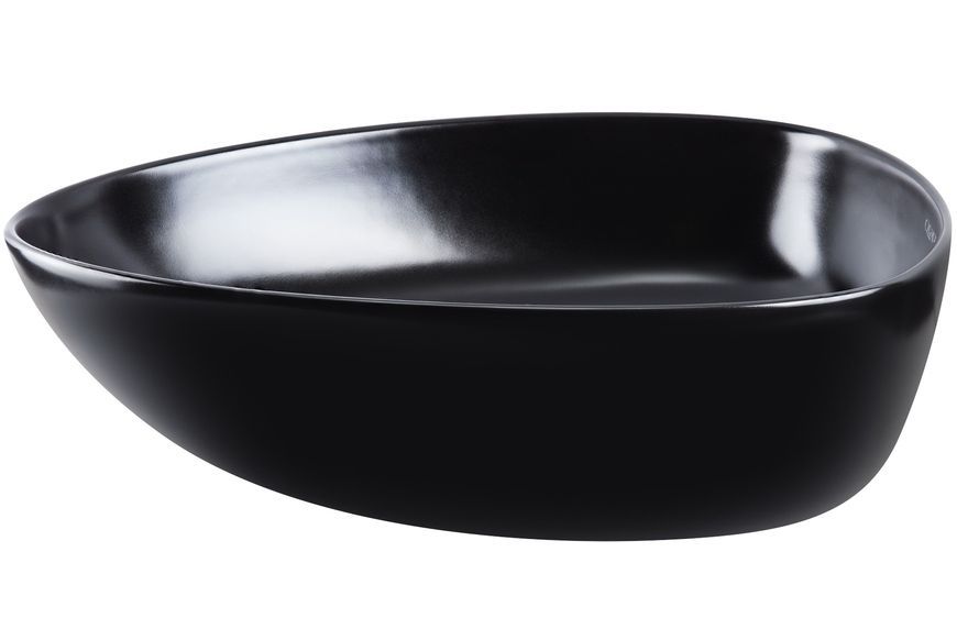Раковина-чаша QTAP Leo 400x350x160 Matt black з донним клапаном QT1111A053MB - QT1111A053MB