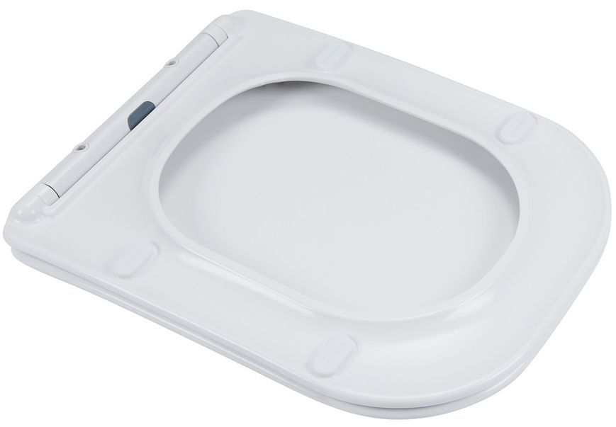 Унитаз подвесной QTAP Presto безободковый с сиденьем Soft-close QT24332615EW - QT24332615EW