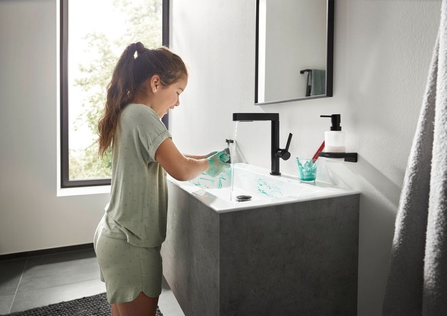 Диспенсер для рідкого мила HANSGROHE AddStoris 41745670 чорний матовий - 41745670