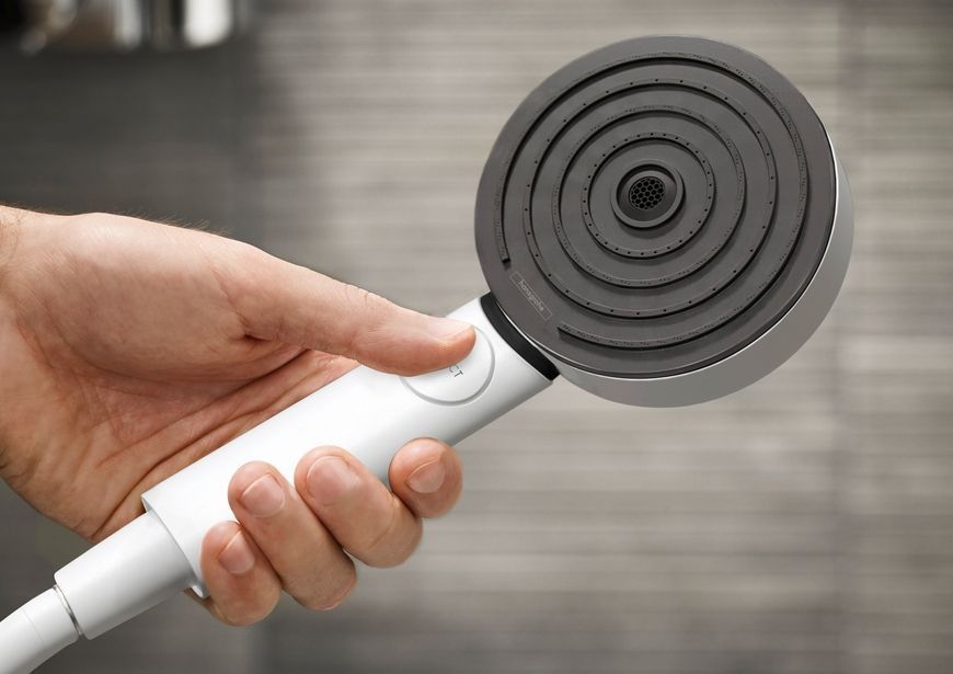 Ручний душ HANSGROHE Pulsify Select S 105 3jet Activation EcoSmart Matt White 24101700 білий матовий - 24101700