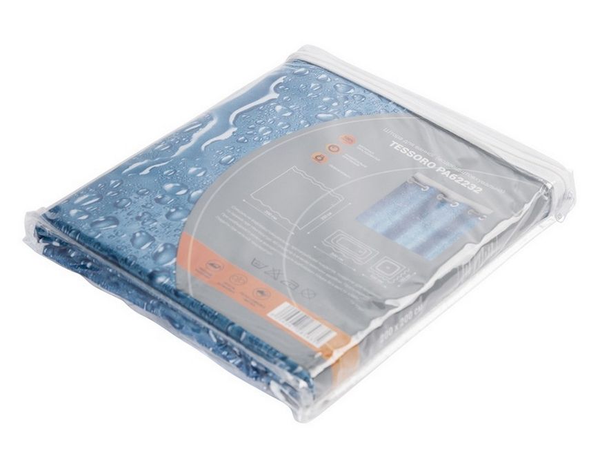 Шторка для ванной QTAP Tessoro PA62232 200х200 - QTPA62232