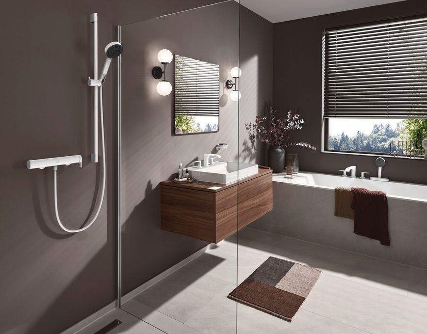 Ручний душ HANSGROHE Pulsify Select S 105 3jet Activation EcoSmart Matt White 24101700 білий матовий - 24101700