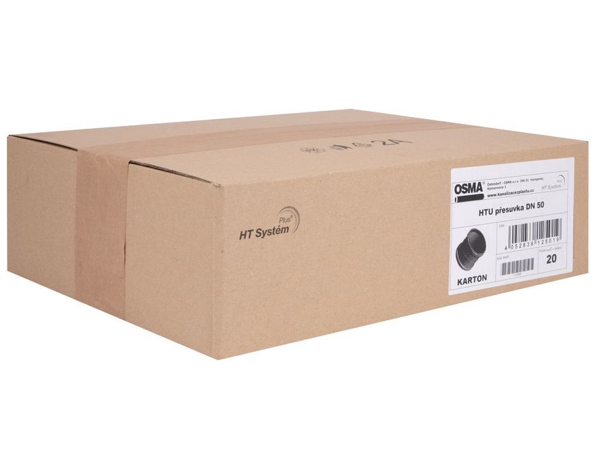 Муфта надвижная (ремонтная) канализационная Ostendorf-OSMA HT-System PLUS d50 SD00057121