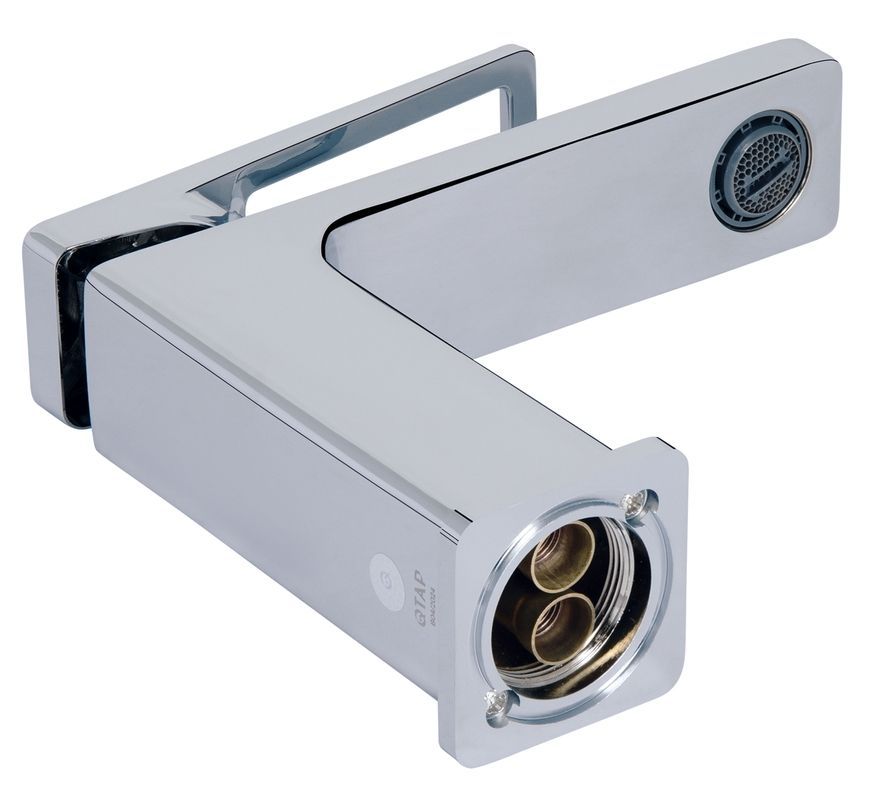 Смеситель для раковины Qtap Gemini Loop Chrome QTGEM2701CRM45699 латунь - QTGEM2701CRM45699