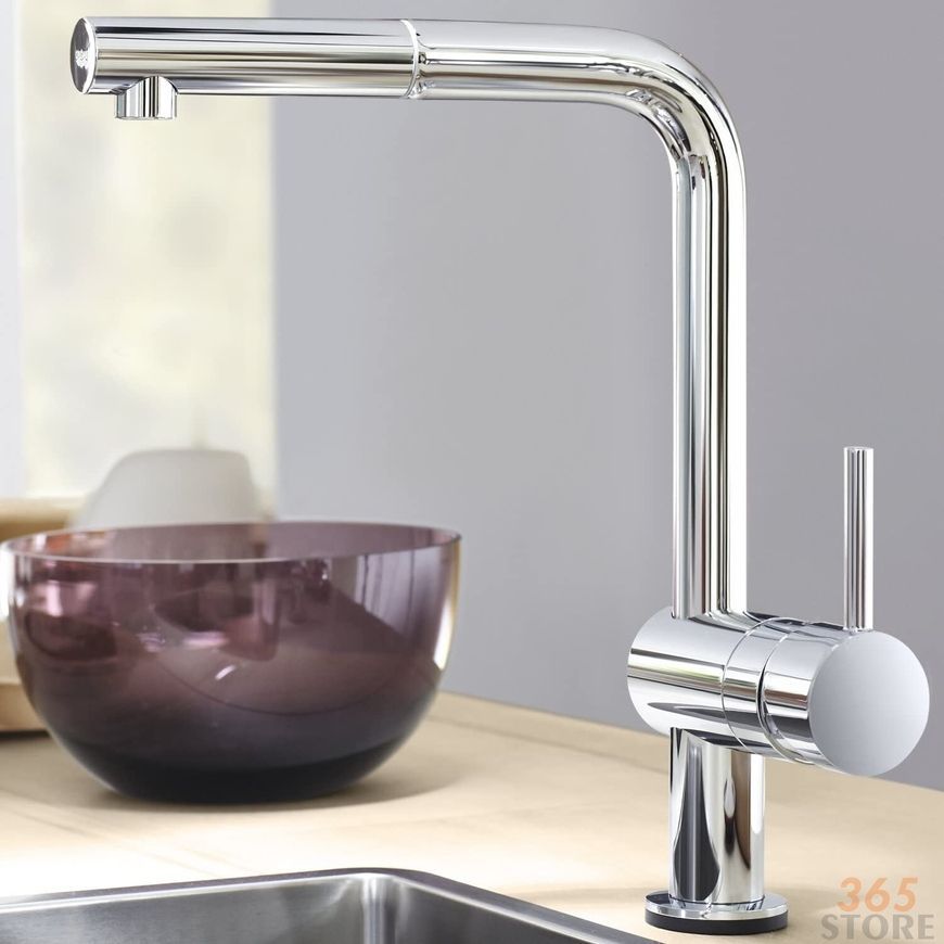 Змішувач для мийки сенсорний GROHE&nbsp;Minta Touch з висувним виливом 31360001 - 31360001