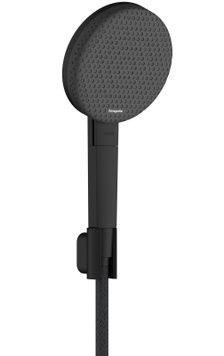 Душовий набір HANSGROHE Raindance Alive Select S 125 3jet EcoSmart з шлангом 160 см Matt Black 24611670 чорний - 24611670