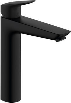 Змішувач для раковини HANSGROHE Logis 190 Matt Black 71090670 чорний матовий з д/к - 71090670