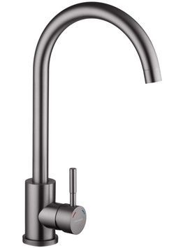 Змішувач для кухні Kroner KRP Edelstahl Klassisch-SCH035PVD графіт CV024351 - Klassisch-SCH035PVD
