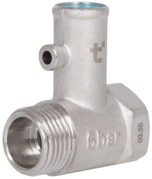 Клапан запобіжний підривний Thermo Alliance Standart 1/2" ЗВ без ручки, латунь SD24715