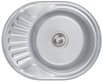 Кухонна мийка LIDZ 6044 Decor 0,8 мм (180) - LIDZ6044DEC