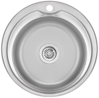 Кухонна мийка LIDZ 510-D Decor 0,8 мм (180) - LIDZ510DDEC