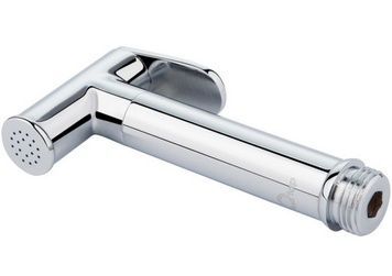 Лійка для гігієнічного душу QTAP Rucni округла QTCRMB020 Chrome (Bidet) - QTCRMB020